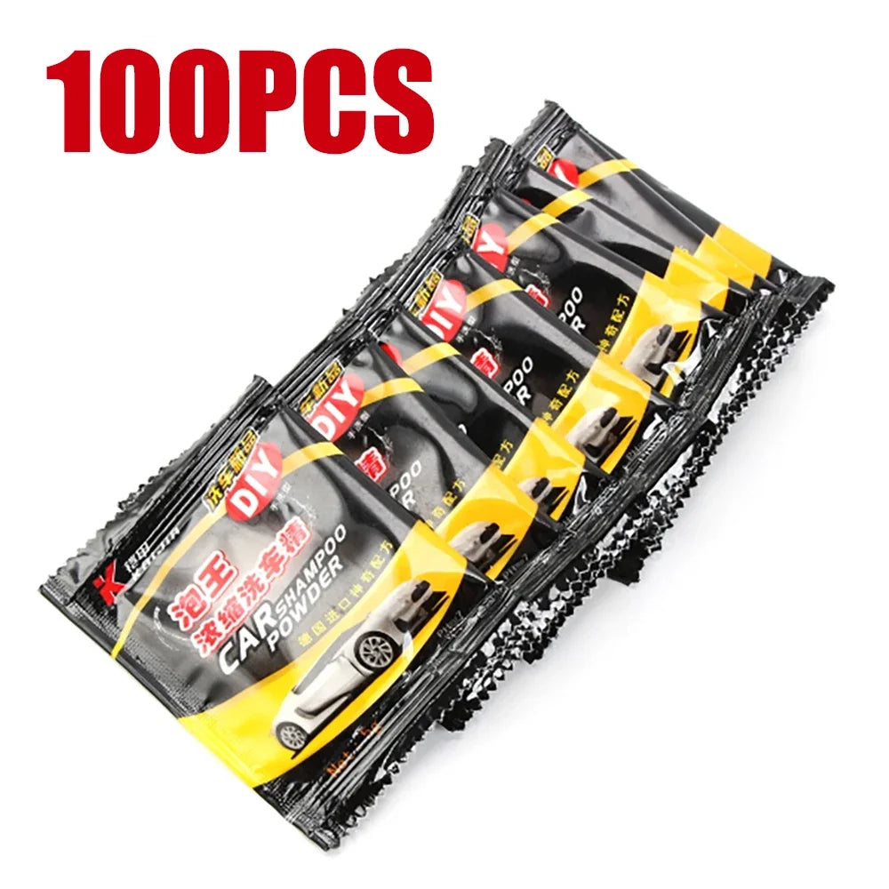 Universal Car Wash Powder Auto Cleaning Shampoo Auto Paint Care Coating Clean Tool Cars Soap Powder Windshield Wash Accessories