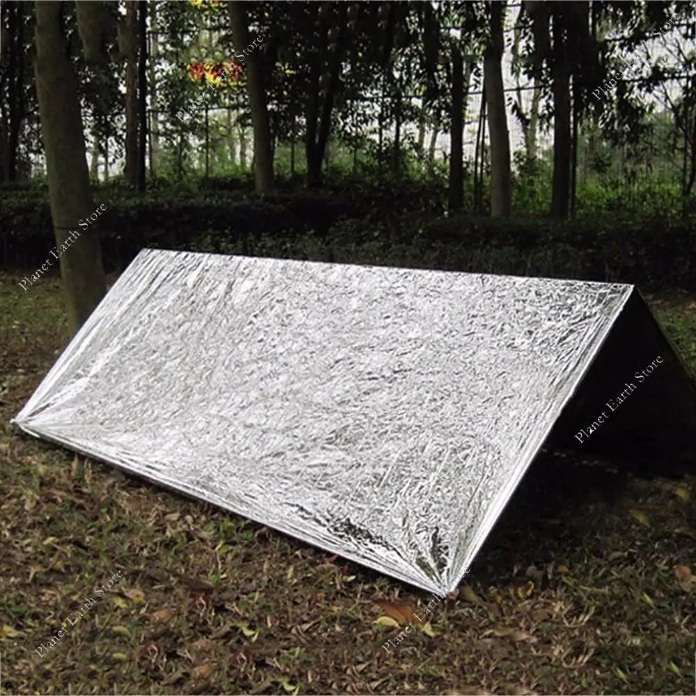 5/10/20 Pack Emergency Blanket Thermal Blanket for Camping Waterproof Foil Thermal Blanket Heat Reflective Blanket for Outdoors