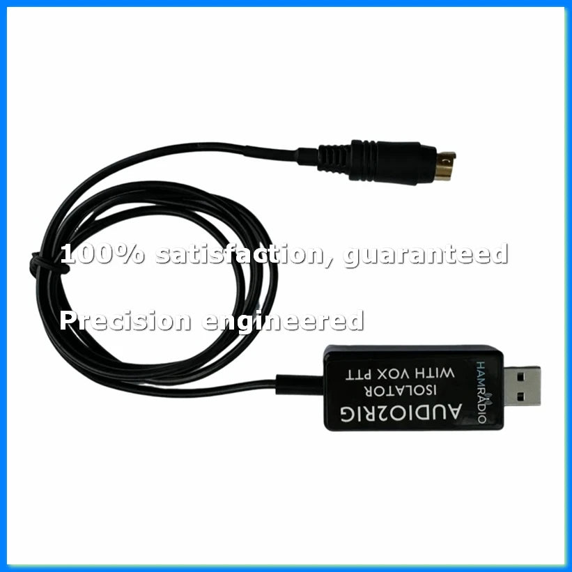 Radio Connector Digital Modes Interface for Amateur Radio with Built-in Audio Codec PTT KIT FT8-ABAM