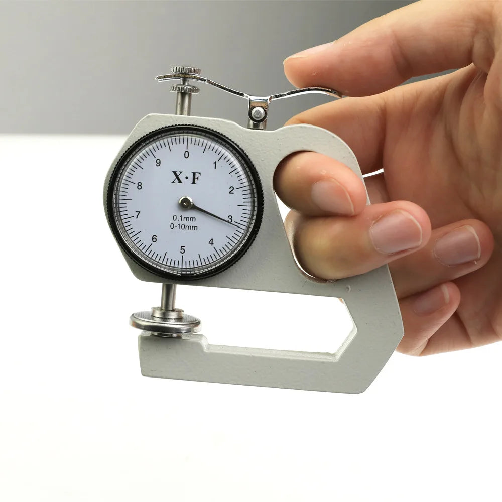 Dial Thickness Gauge Leather Paper Thickness Meter Tester for Leather Flim Paper
