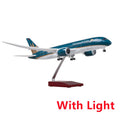 1/130 Aircraft Toy Models B787 Vietnam Airlines 47cm Model Planes Boy Toys With Light Wheeled Landing Gear For Collected Gift