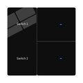 Tuya Smart Life Zigbee Smart LED Display Switch Supports Multi Language Settings APP Remote Control AI Voice Control AC100-240V