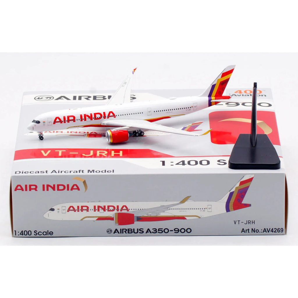 AV4269 Alloy Collectible Plane Gift Aviation 1:400 Air India "StarAlliance" Airbus A350-900 Diecast Aircraft Jet Model VT-JRH