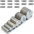 N35 Super Strong Neodymium Magnet Round With double-sided adhesive NdfeB Powerful Permanent Magnetic imanes Refrigerator Magnets