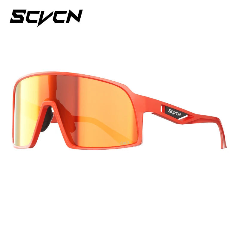 SCVCN Cycling Glasses Sunglasses for Men Outdoor Sports Glasses UV400 Hiking Eyewear MTB Road Cycling Goggles Bicycle Women