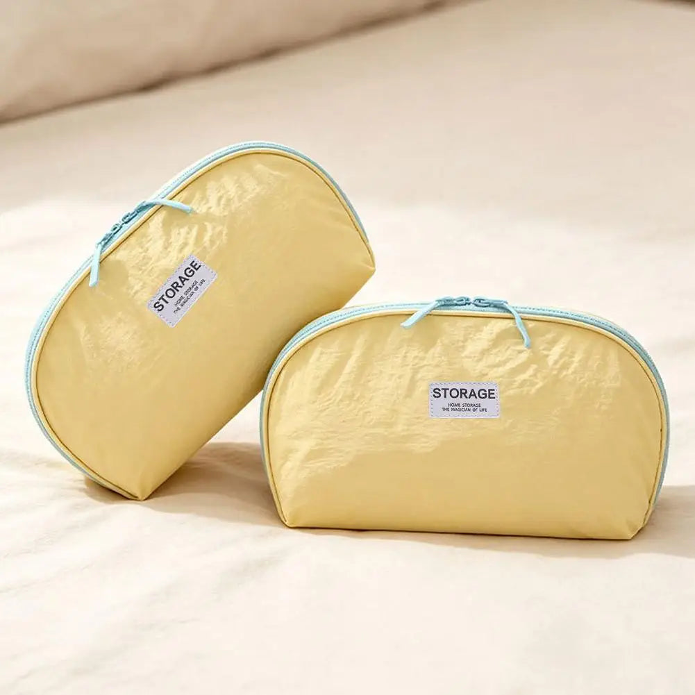 Foldable Travel Underwear Storage Bag Soft Fabric Bra Lingerie Organizer Portable Luggage Clothes Pouch For Women Trip Dorm