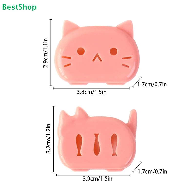 ❀❀Cartoon Cat Toothbrush Head Cover - Dustproof & Breathable Travel Case for Toothbrush Protection