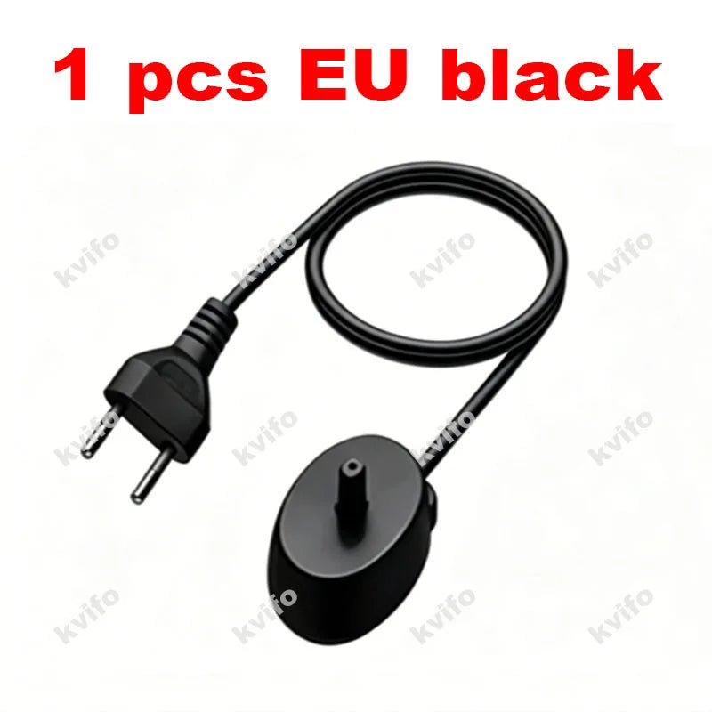 EU Charger Fit for Oral B Braun Electric Toothbrush iO Series 3 4 5 6 1000/3000/5000/7000/7500 Waterproof Inductive Base