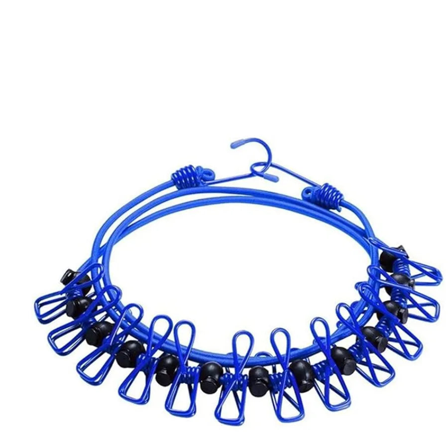 Thiened Outdoor Travel Clothes Drng Rope Dormi Indoor And Outdoor No Punching Windproof Non-slip Quilt Drng Rope