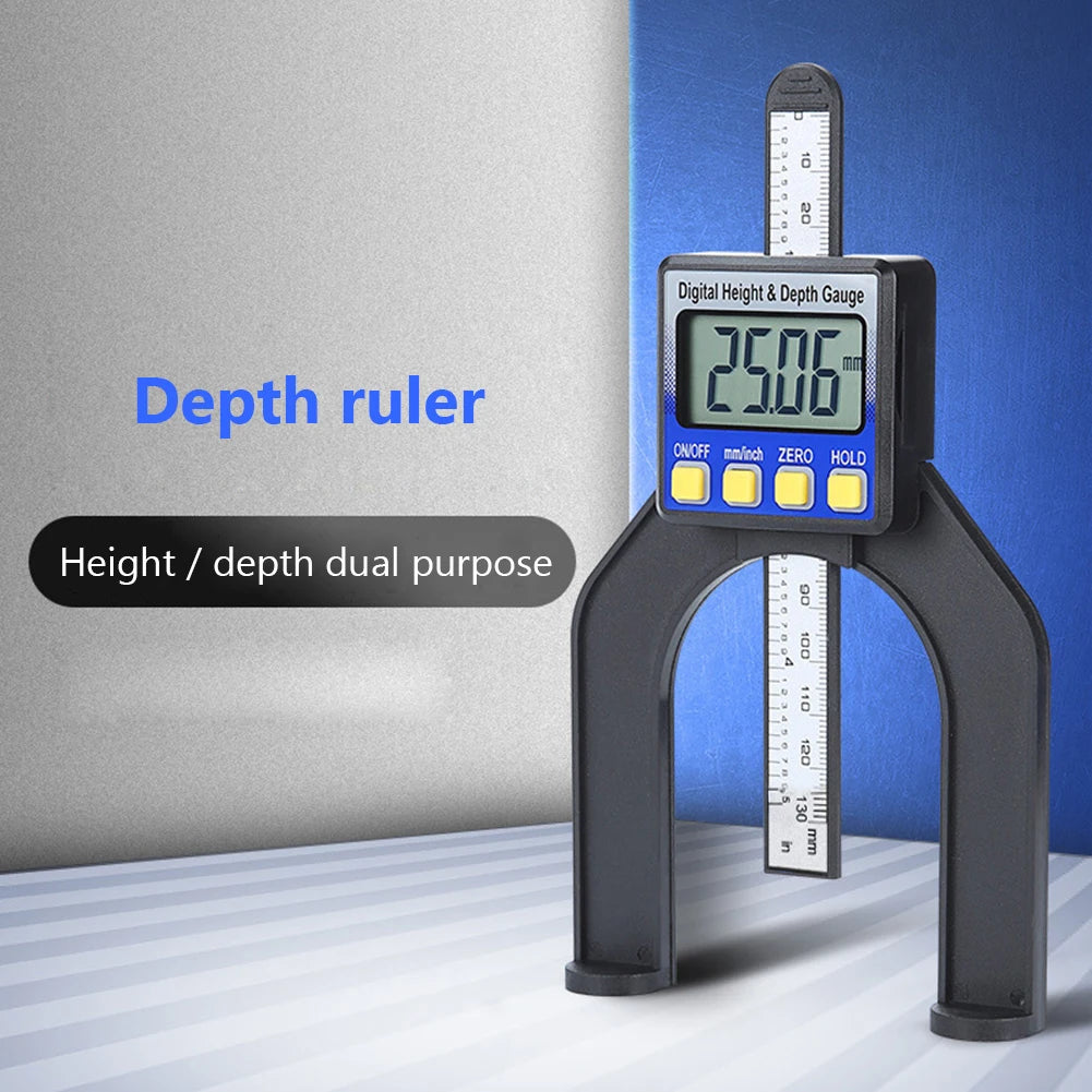 Digital Caliper Measurement Calipers Plastic Electronic Gauge Instrument Depth Ruler Measuring Tools for Carpenter