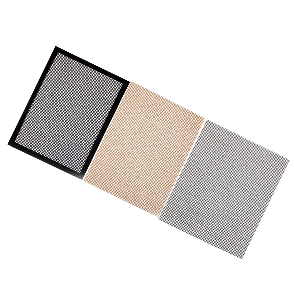 3Pcs Bbq Grill Mesh Mat Non Stick Reusable Barbecue High Temperature Resistant Cooking Baking Picnic Tool