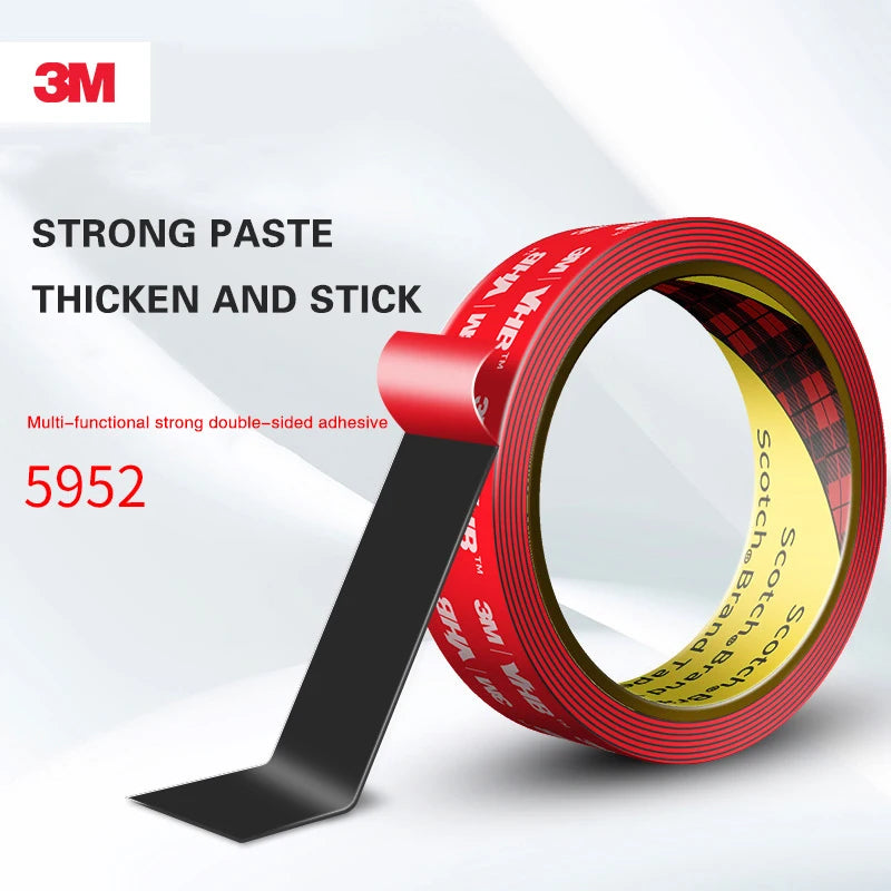 3M Double-Sided Tape VHB5952 Thickness Strong Foam Tape Adhesive Foam Tape Sticky DoubleSided Tape Traceless Waterproof