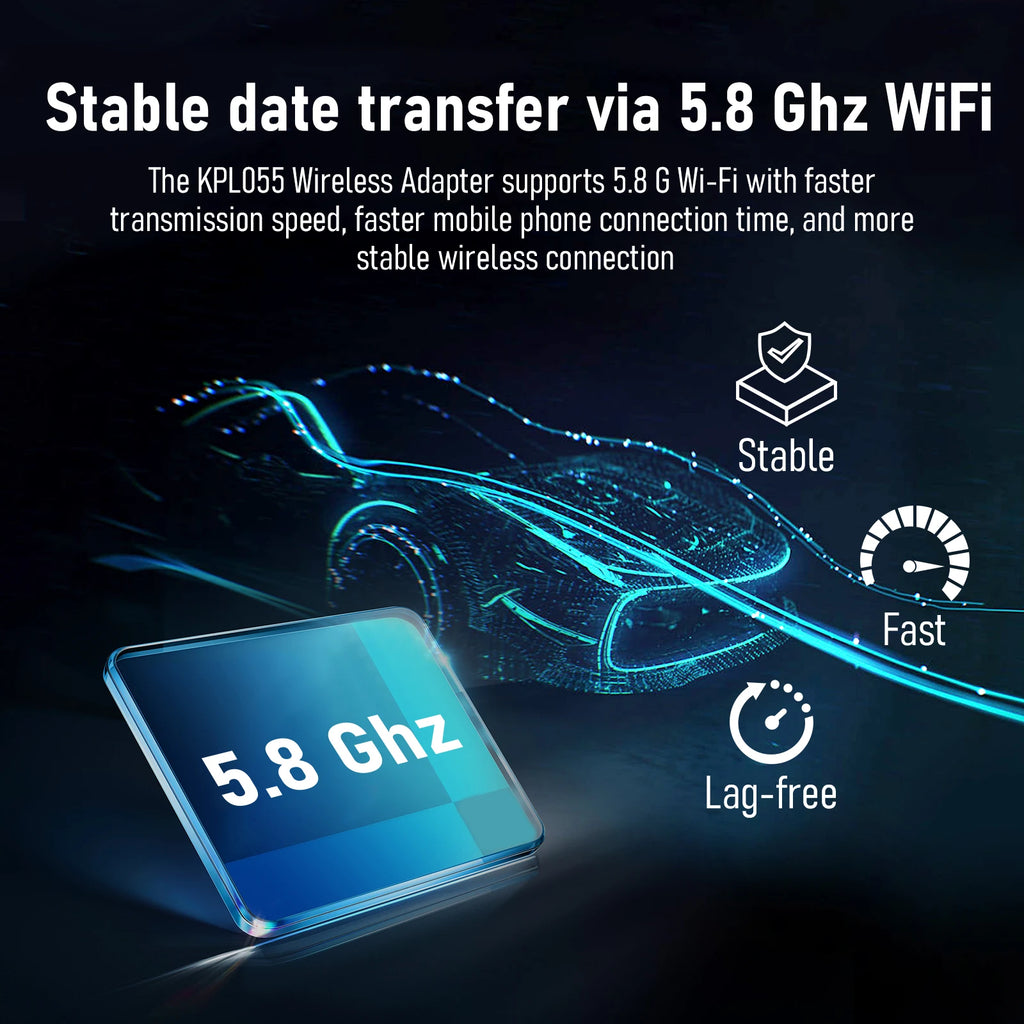 Carbitlink Easylink Easyconnection To Wireless CarPlay Android Auto 2 in 1 Adapter Plug & Play Auto Connect Fit for Chinese Car