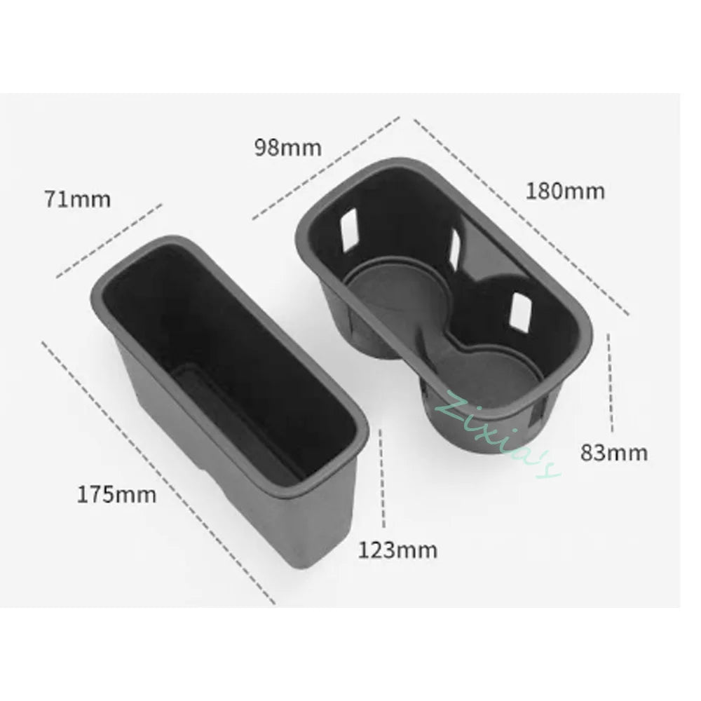 For BYD Atto 3 Evo Yuan Plus 2026 2027 Car Silicone Wireless Charging Pad Cup Cover Storage box Protective Interior Accessories