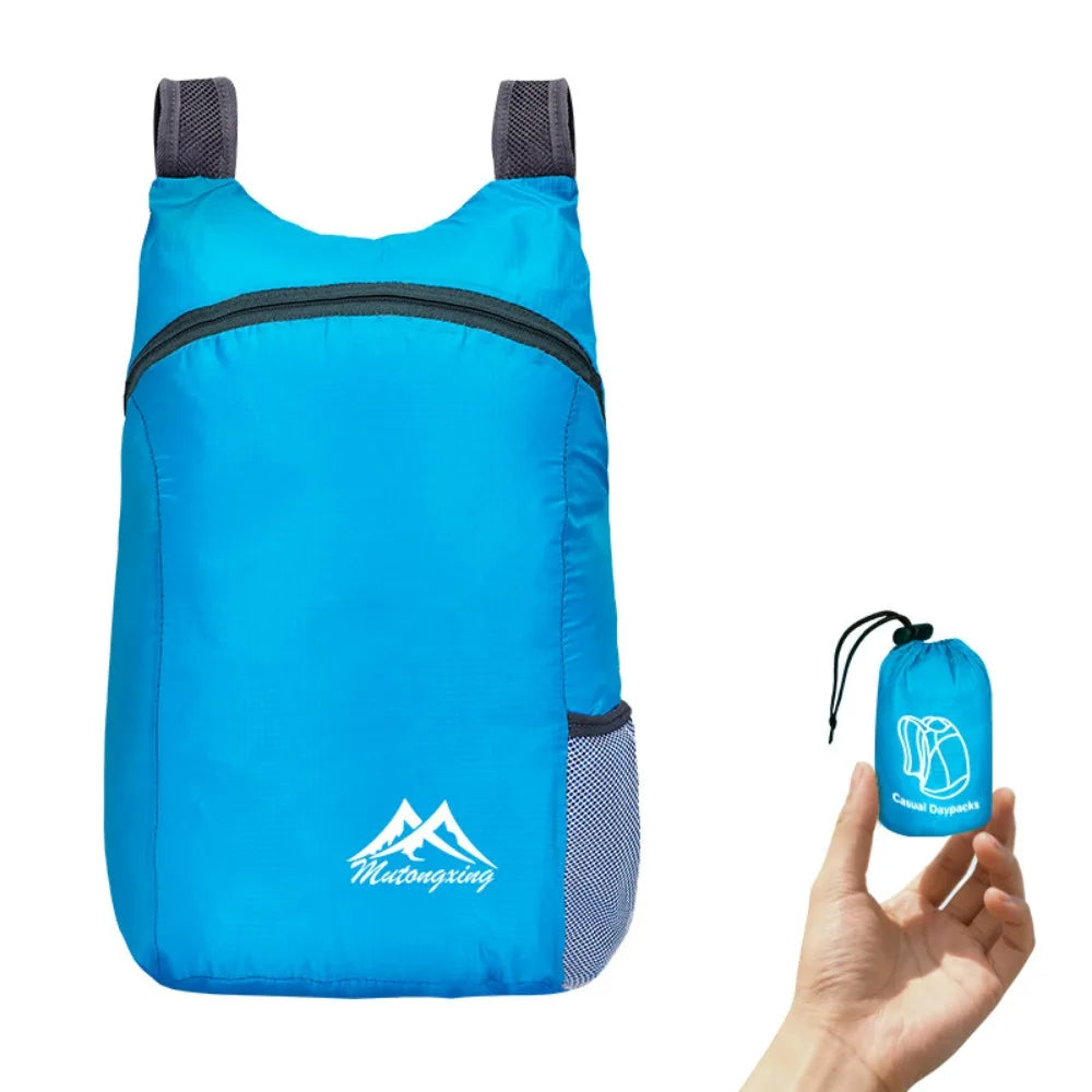 New 20L Packable Backpack Lightweight Ultralight Handy Travel Daypack Bag Nano Waterproof Daypack For Men Women