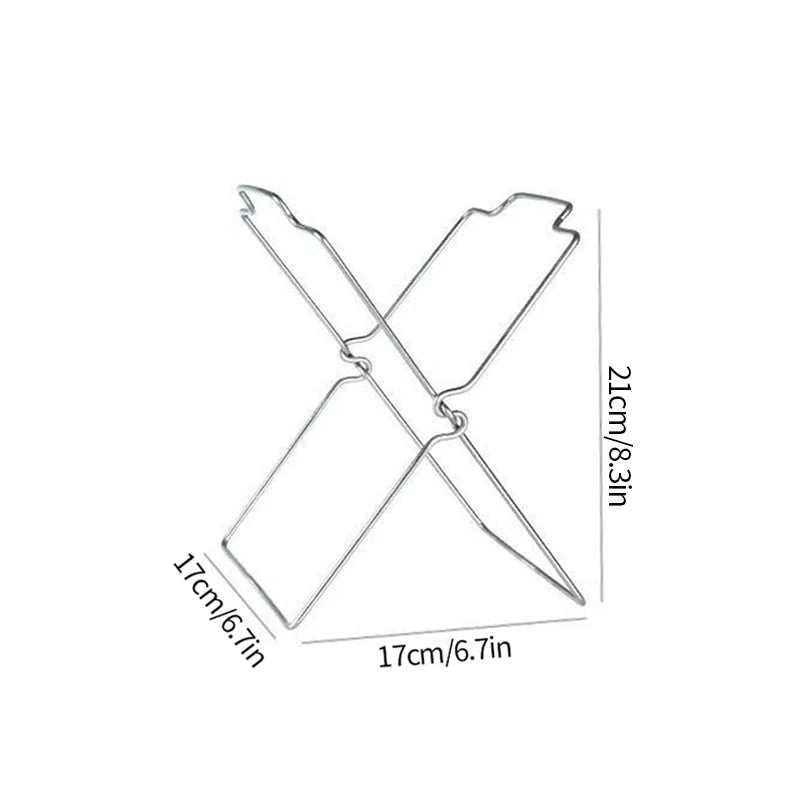 Foldable Trash Bag Holder Camping Supplies Outdoor Picnic Trash Can Camping Shelf Kitchen Trash Organizer Rack캠핑용품