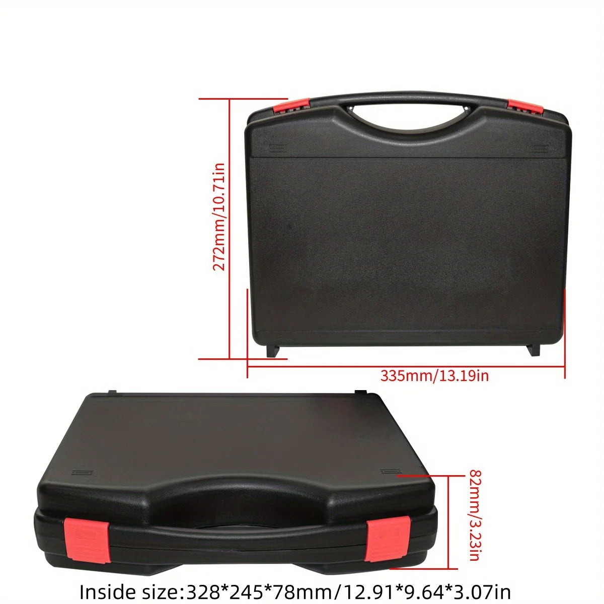 1PC Multifunctional Hardware ToolBox Lightweight Portable Plastic Instrument Case Notebook Protective Storage Box Outdoor Case