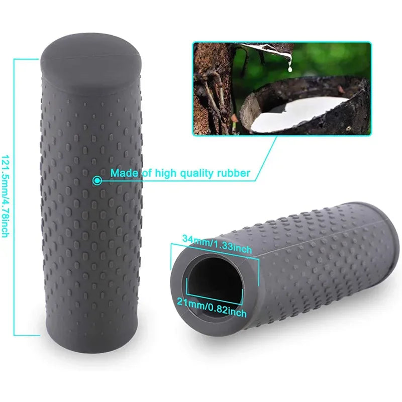 2PCS Electric Scooter Grips Replacing Rubber Anti-skid Cover Outdoor Riding Protector Accessory Replacement for Xiaomi M365 PRO