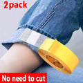 2 Rolls of Strong Adhesive Double-Sided Tape Specifically Designed for Fabric, Free from Seams and Burns