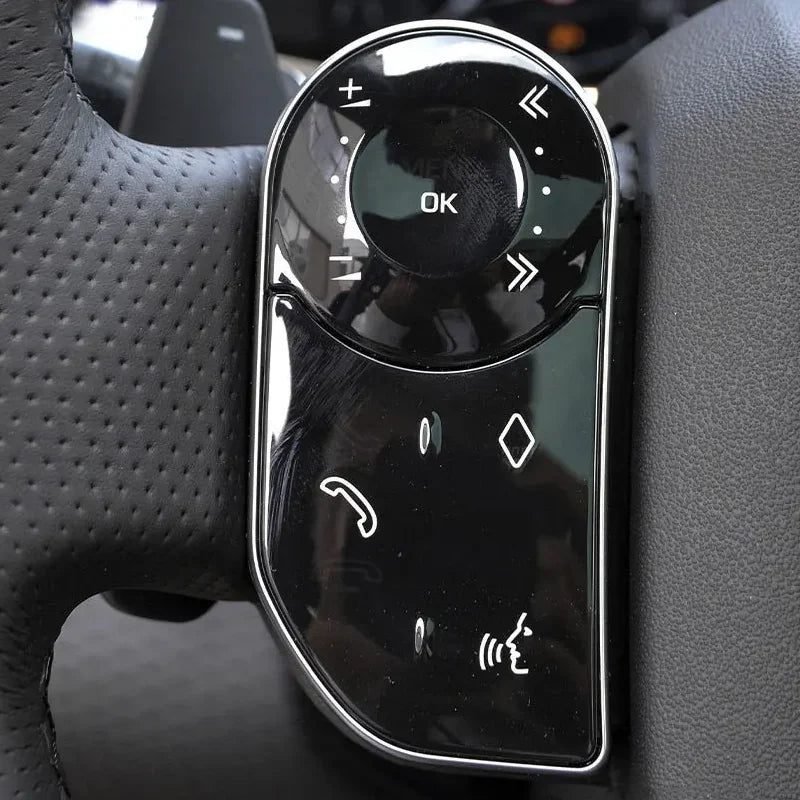 Car Steering Wheel Buttons For Range Rover Vogue L405 Sport L494 For Land Rover Discovery 5 Bluetooth Multimedia Square Control