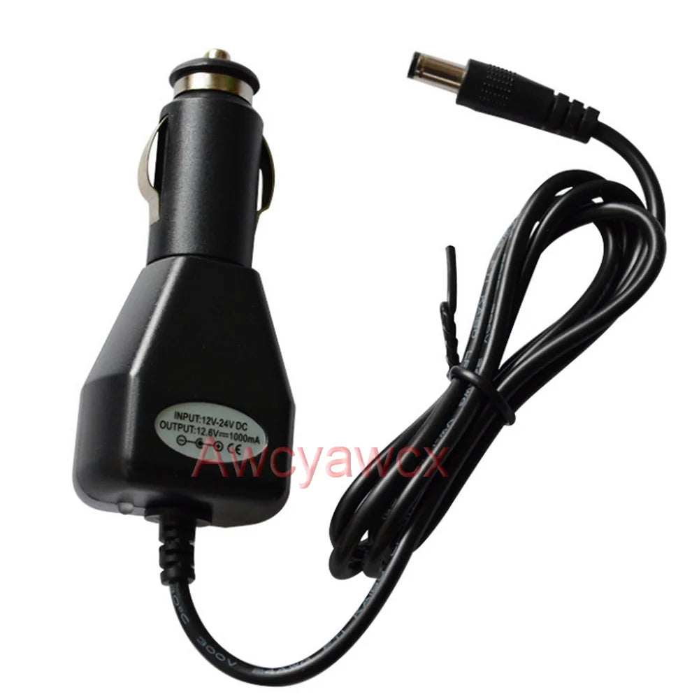 Car Charger DC 4.2V 8.4V 12.6V 16.8V 21V 1A 1000mA 18650 Li-ion LiPo Battery Smart Electric Wrench 12V-24V Power Cables