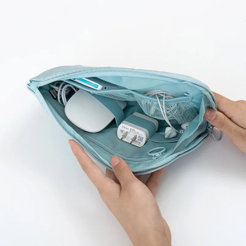 New Portable Kit Case Sponge Storage Bag Digital Gadget Devices USB Cable Earphone Pen Bag Travel Storage Bag for Digital Data
