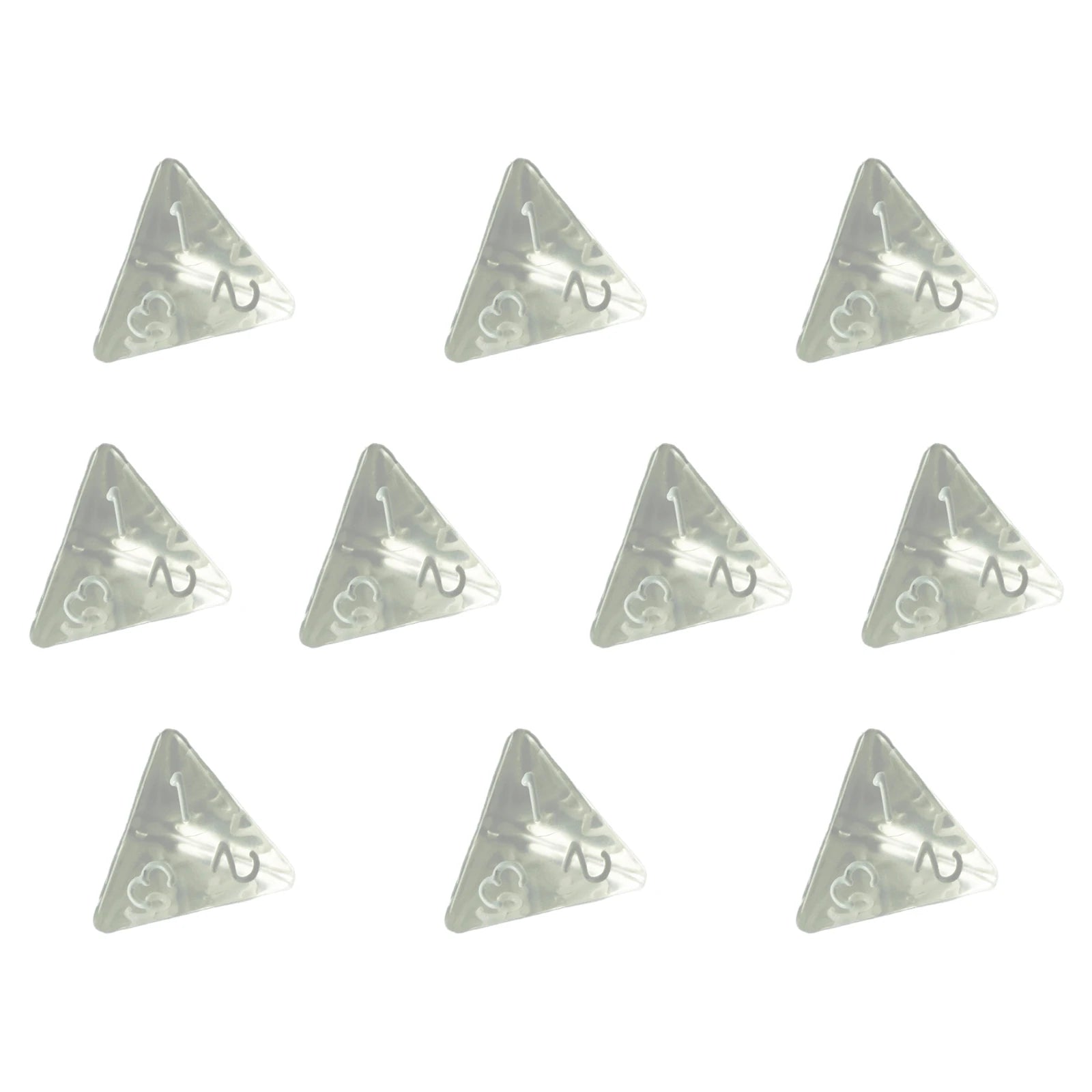 10-Piece D4 Transparent Dice Set for Role-Playing Games, Perfect Party Gift & Board Game Accessory, Ideal for DND