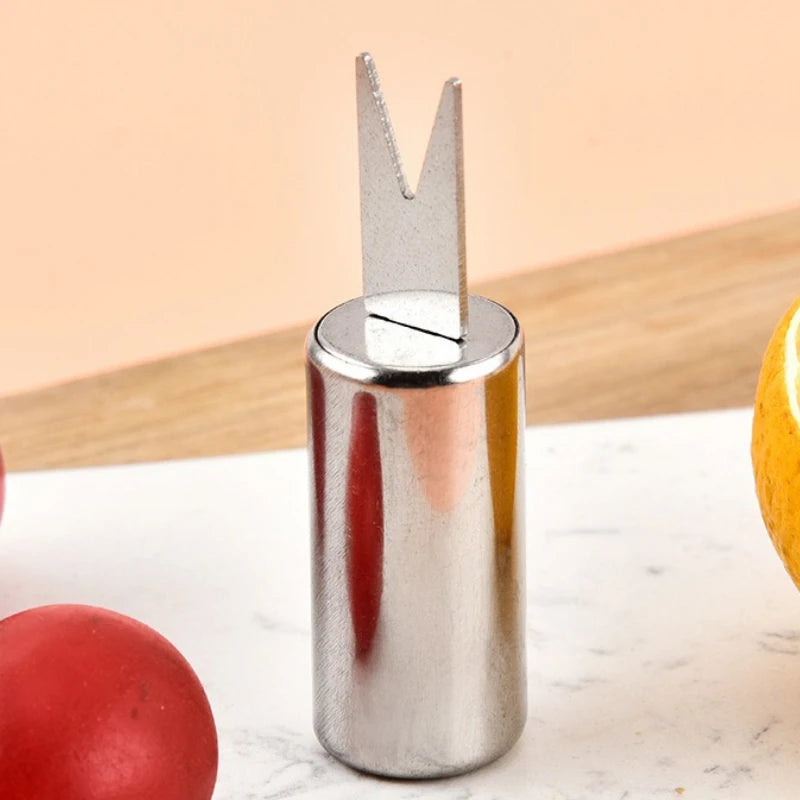 Stainless Steel Corn Holders BBQ Forks Portable Corn Needles Fruit Forks Barbecue Skewers Grill Tools