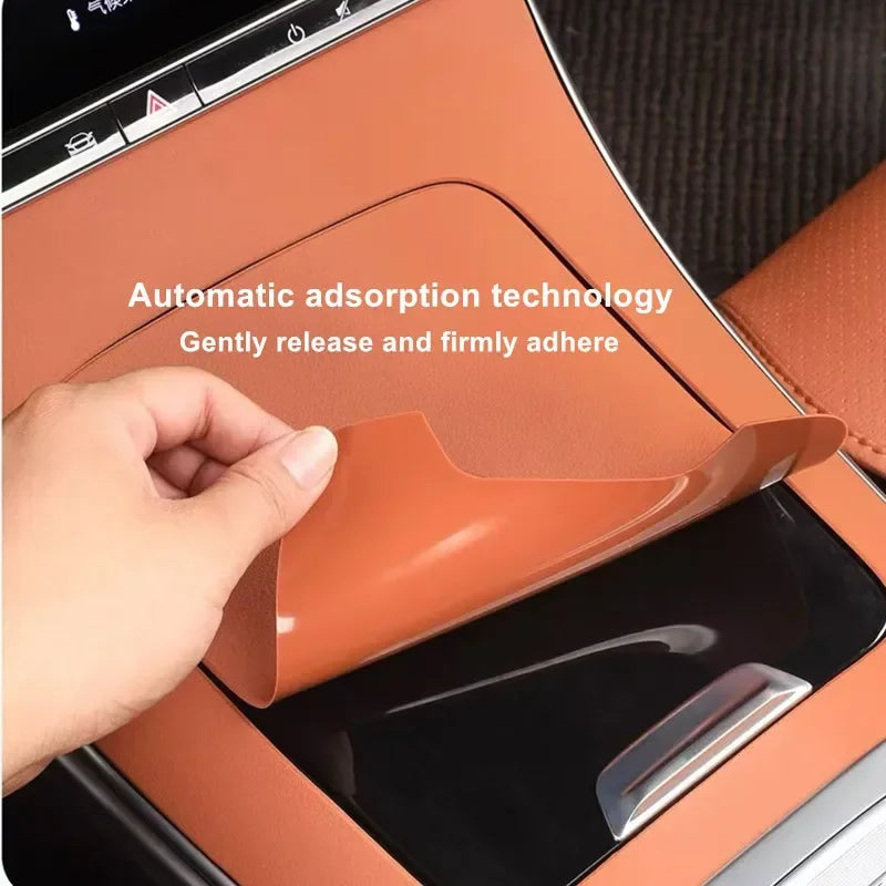 For Mercedes Benz C Class W206 GLC X254 2023-2025 Silicone Dustproof Protective Pad Cover Trim Accessories Car Central Console