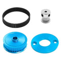 TT-02 Low Noise Belt Drive 16T 40T Transmission Gears System DIY Modify Upgrade Parts for Tamiya TT02 TT-02 1/10 RC Car