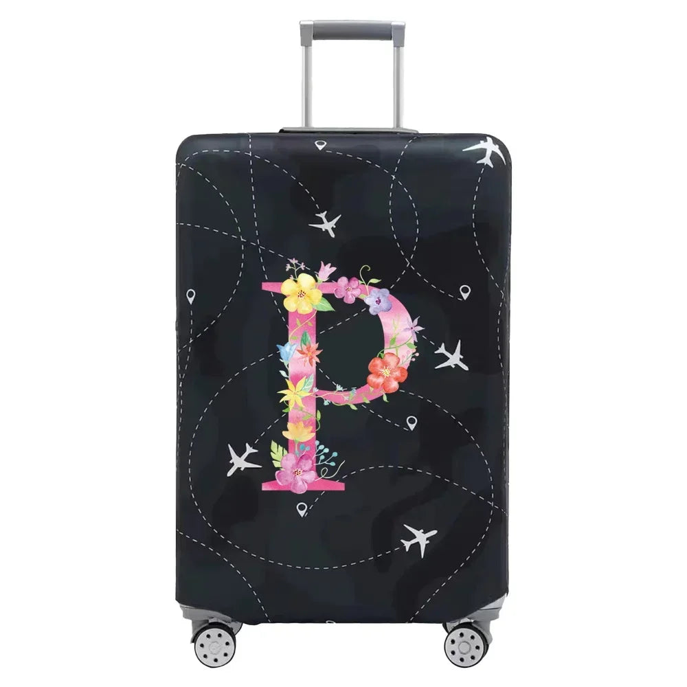 Luggage Protective Cover Elastic Dust Wear-resistant Apply 18-32 Size Pink Letter Series Protective Case Travel Accessories 2026