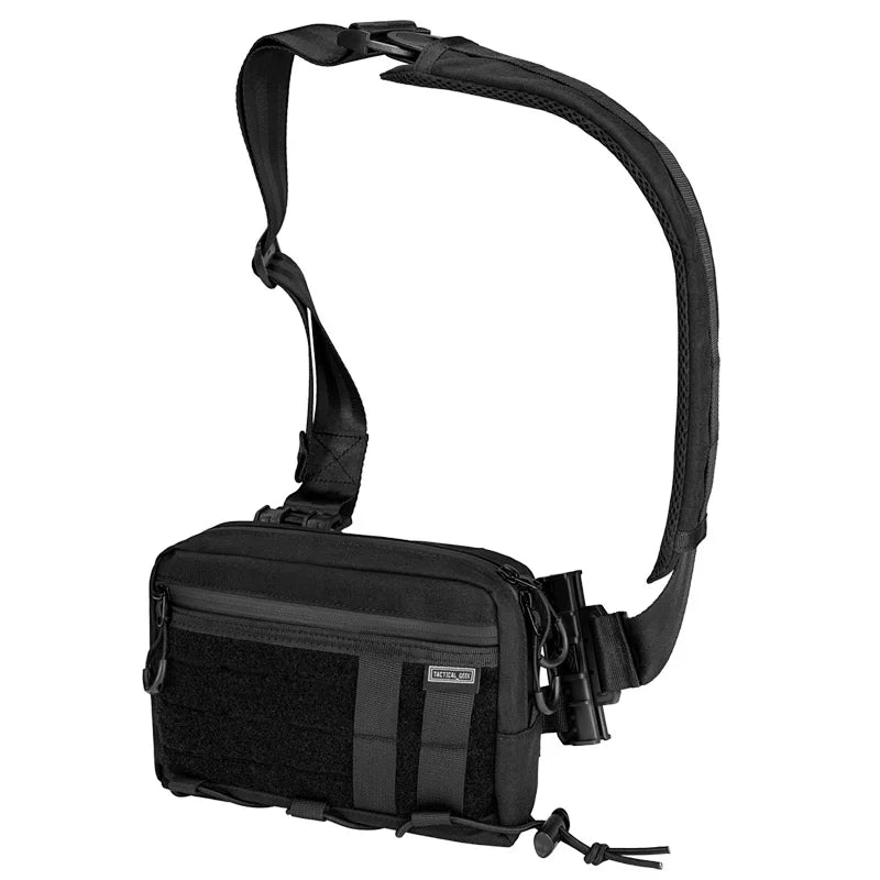 Tactical Geek Cache L3 EDC Sling Bag Chest, Lightweight Shoulder Daypack