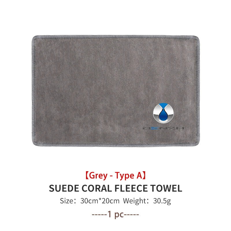 For Denza Auto Wash Towel Car Cleaning Drying Care Cloth Car Wash Towel D9 N7 X N8 N9 Dmi EV MPV SUV 2022 2023 2024 2025