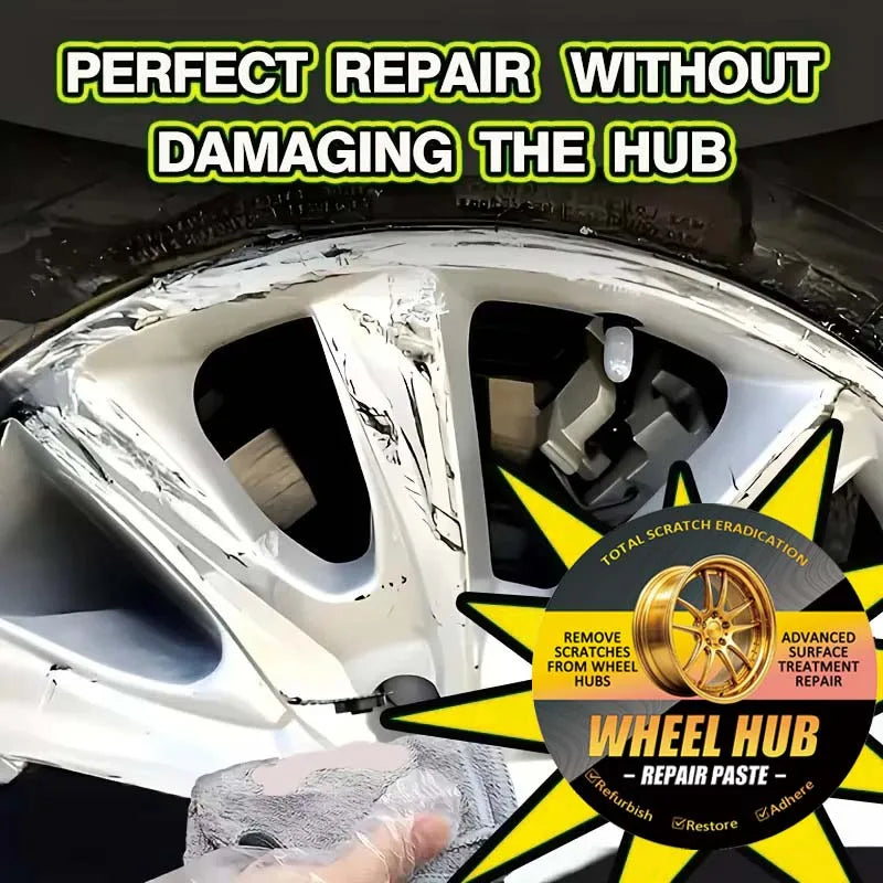 Car Wheel Hub Repair Paste Scratch Remover Oxidation Polishing it Reparación Llantas Universal Alloy Wheel Dent Restore Care