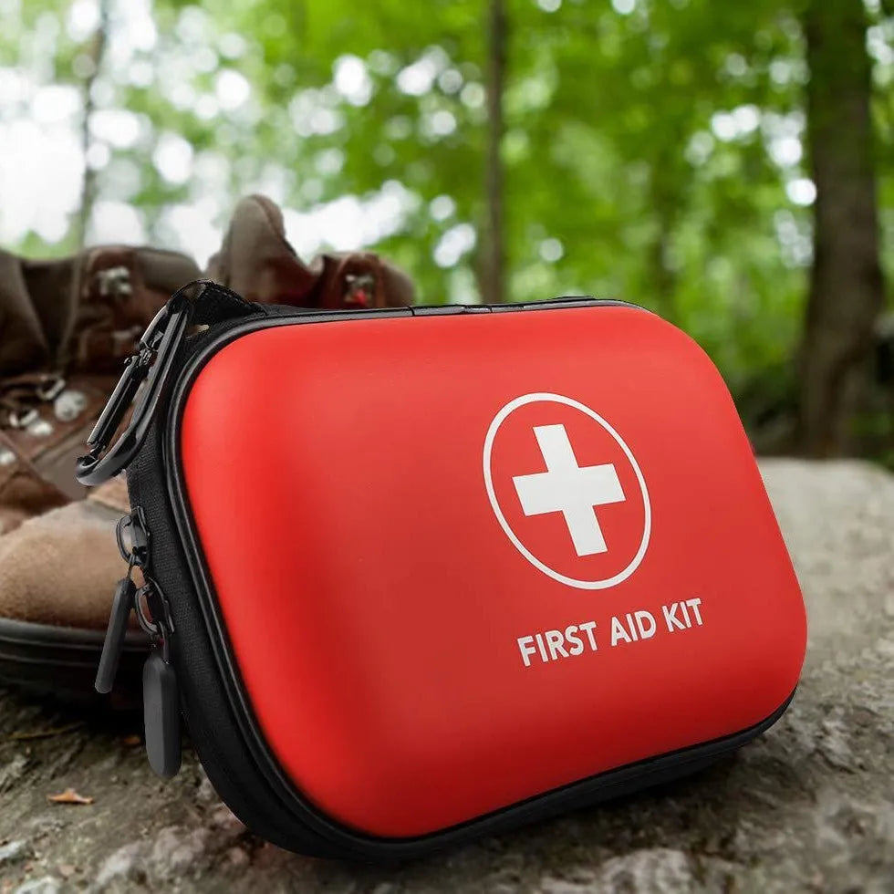 Empty Medical First Aid Storage Bag Sanke Small PU EVA Bag Case for Household Outdoor Travel Camping Equipment Medicine Survival