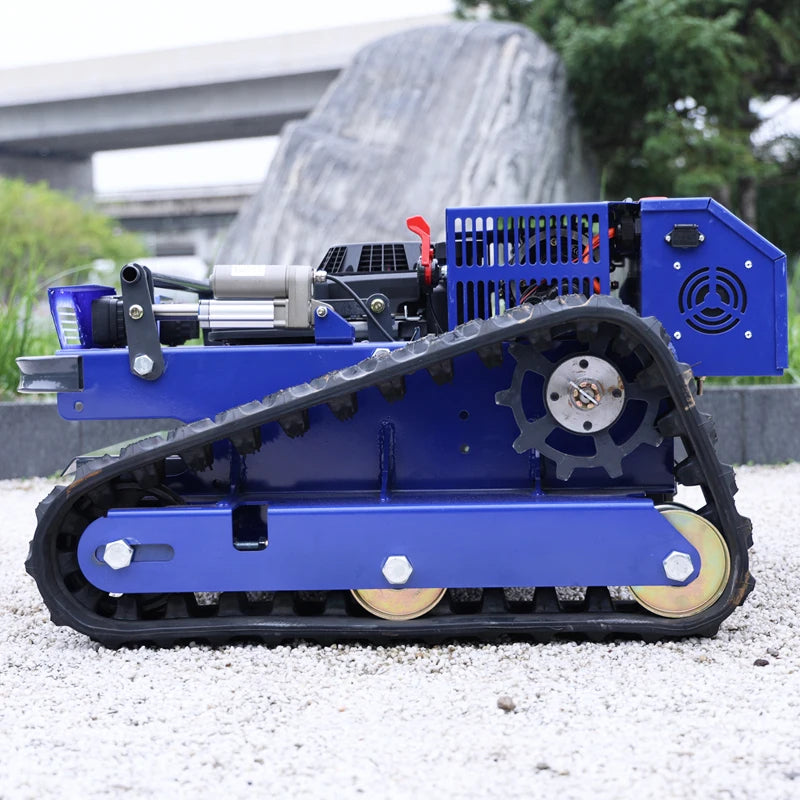 Customized Robot Lawn Mower Remote-Controlled Self-Propelled Hillside Lawn Mower, Mountain Weed Removal Flail-Type Lawn Mower