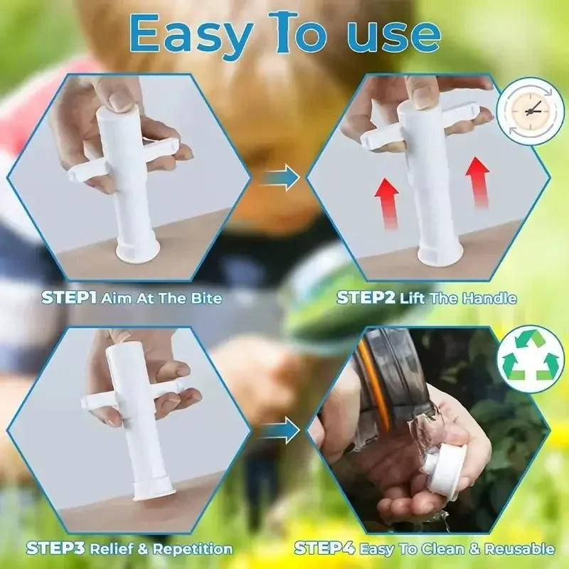 Suction Tool Mosquito Poison Remover Vacuum Venom Extractor Outdoor Emergency Survival Kit Pest Repeller Insect Bite Rescate