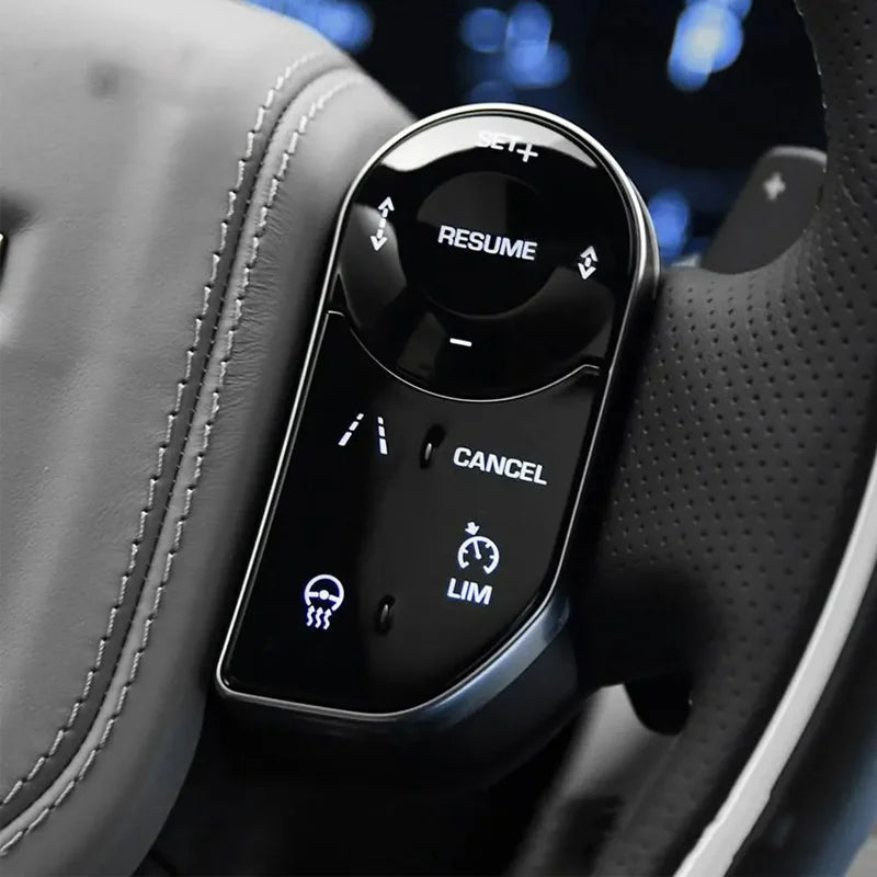 Car Steering Wheel Buttons For Range Rover Vogue L405 Sport L494 For Land Rover Discovery 5 Bluetooth Multimedia Square Control
