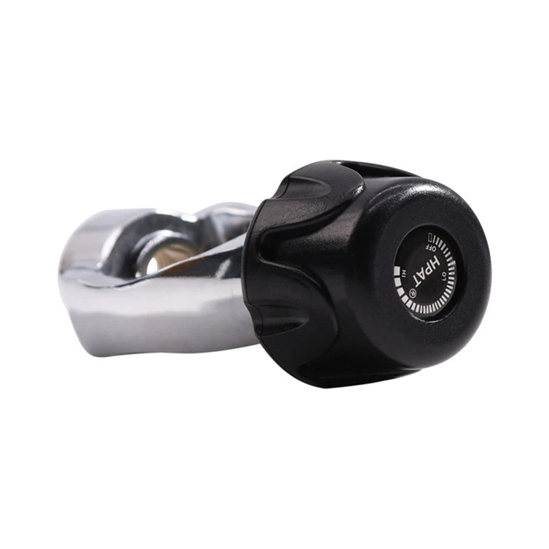 300Bar 4500Psi DIN To Yoke Regulator Adapter Scuba Diving Tank High Pressure Filling Valve Din Station with Dust Cap-A07G