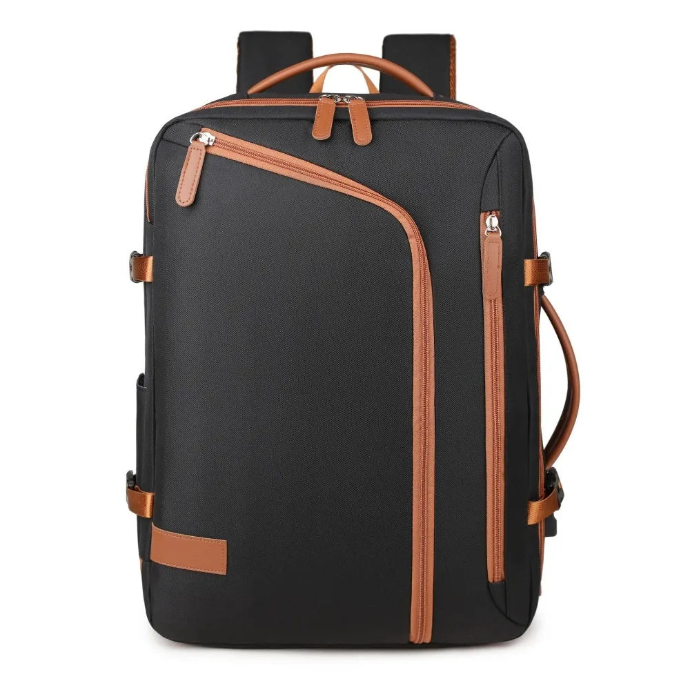New Waterproof Travel Backpack 15.6inch Expandable Computer Bag USB Charging Port Large Capacity Luggage Bagpack Travel