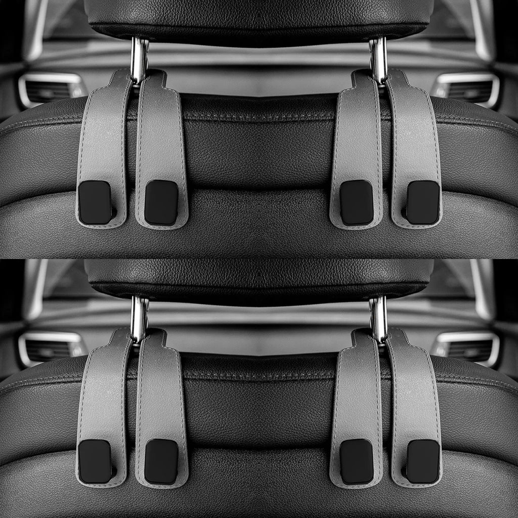 Car Headrest Hooks Hanger for Bags Seat Back Organizer Holder Clips Auto Fastener Hooks Car St