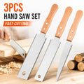 Flexible Japanese Hand Saw SK5 Steel Fine Tooth Wood Saw Single Double Sided for Carpentry Garden Woodworking Use