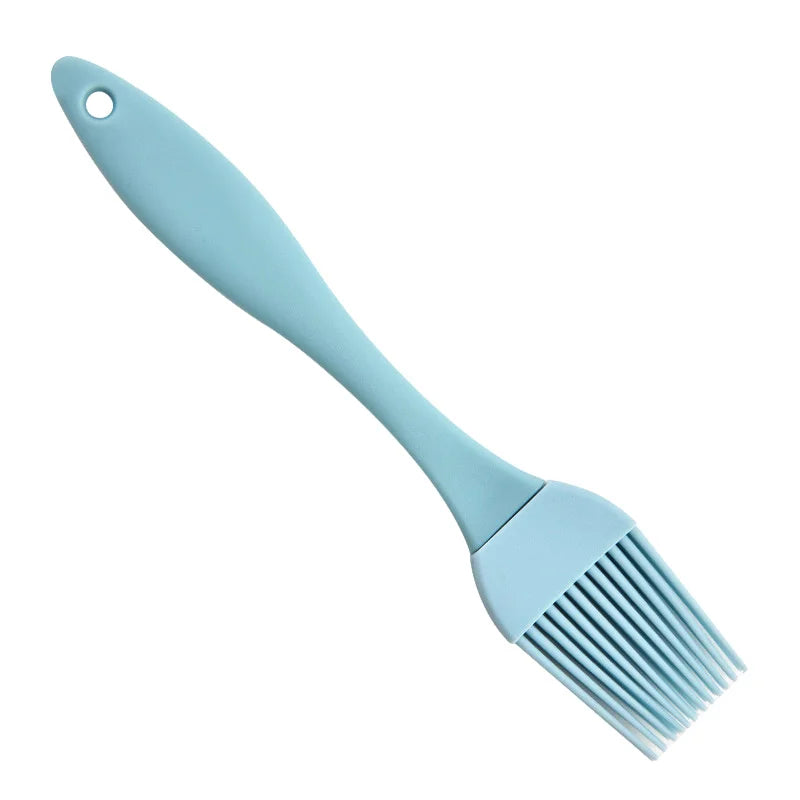 【Silicone Oil Brush Barbecue Basting Brush Seasoning Sauce Cake Bread Butter Egg Heat Resistant Kitchen Baking Cooking Tool】