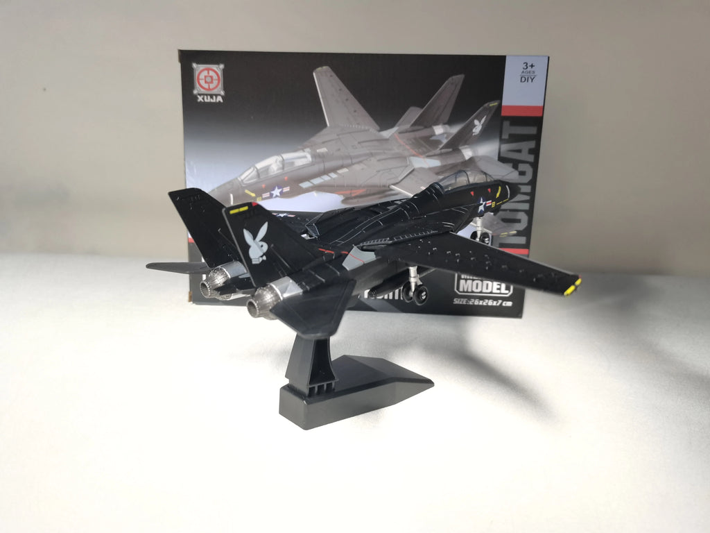 Diy F14 Tomcat Model Aircraft Kit 1/72 Assembly Model Toy Planes ABS Military Model Toys For Gifts Educational Toys