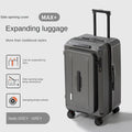 Side-Opening Suitcase 28 inch Large Capacity Expandable Luggage 24/26 Thickened Trolley Case 20 inch Boarding Box with 5 Wheels