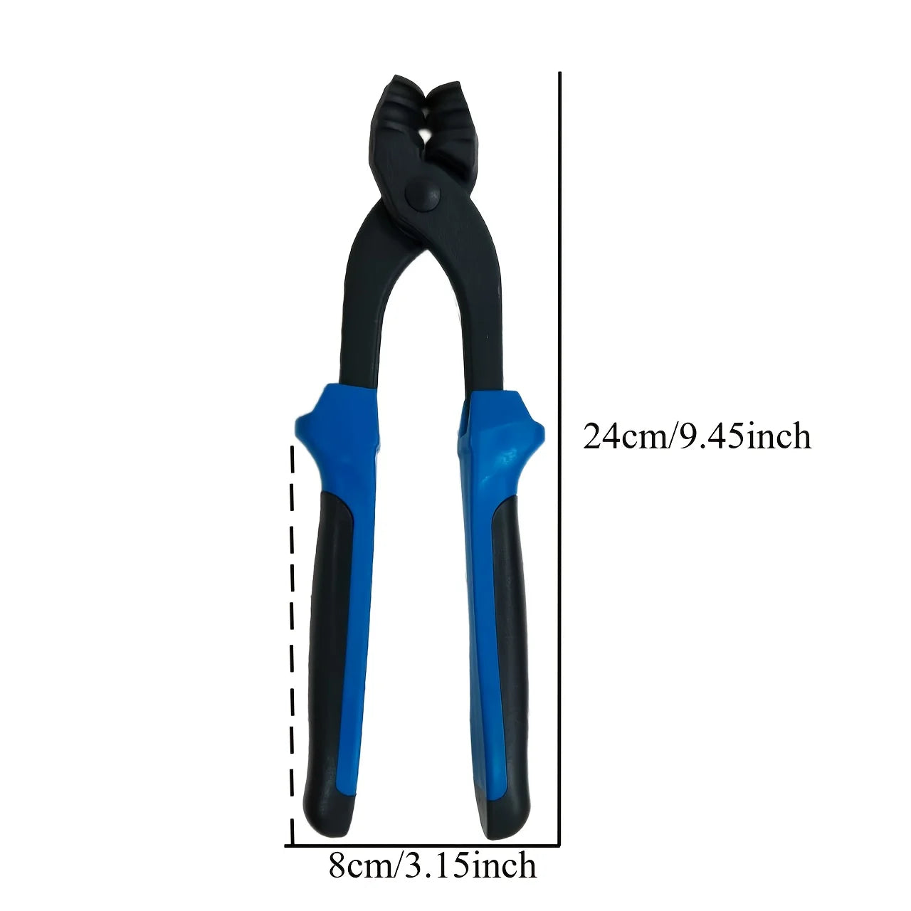 9-Inch Brake Line Bender Pliers, Brake Line Bending Tool, 1/4" & 3/16" Bender Pliers, Suitable for Bending Brake Lines