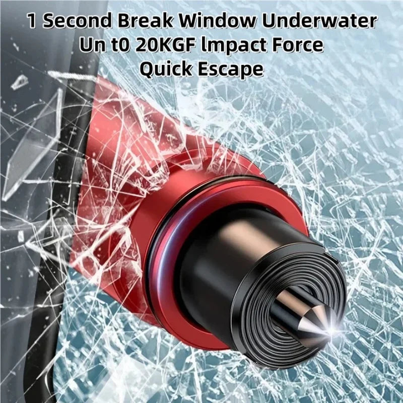 Car Emergency Hammer Cars Rescue Tools Safety Hammer Escape Seat Belt Cutter Lifesaving Auto Windows Glass Breaker Safety Hammer