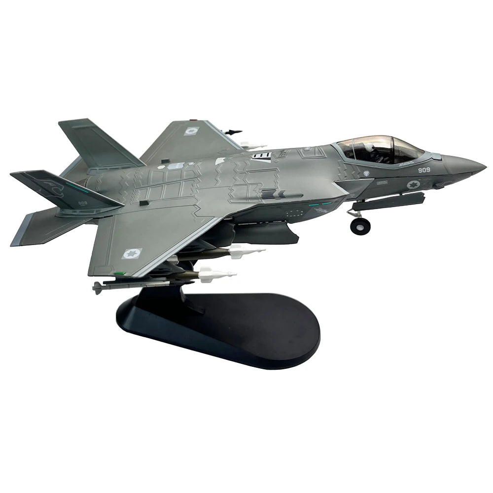 1:72 1/72 Scale US Army F-35 F-35I F35 Lightning II Joint Strike Jet Fighter Diecast Metal Plane Aircraft Model Collection Hobby