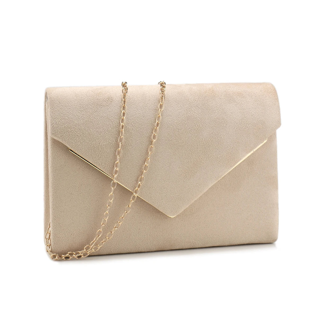 New Arrival Evening Bags Envelope Shaped Cover Golden Clutch Bags Velvet Vintage Pocket Money Bags Fahsion Lady Girl Best Prom