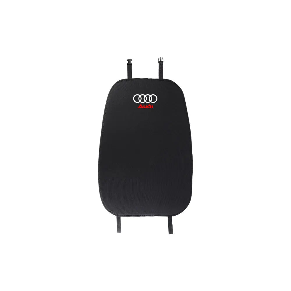 Anti-Slip Car Seat Backrest Cushion Auto Emblem Seat Protective Covers With Pocket For Audi Sline RS TT A3 A4 A6 S4 S5 S6 S7 Q3